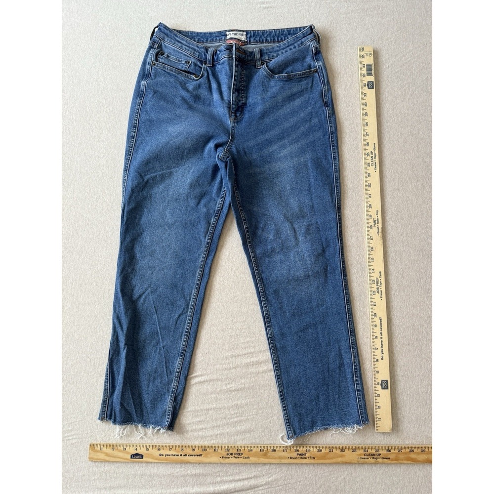 We The Free Woman's 32" Curvy Blue Jeans